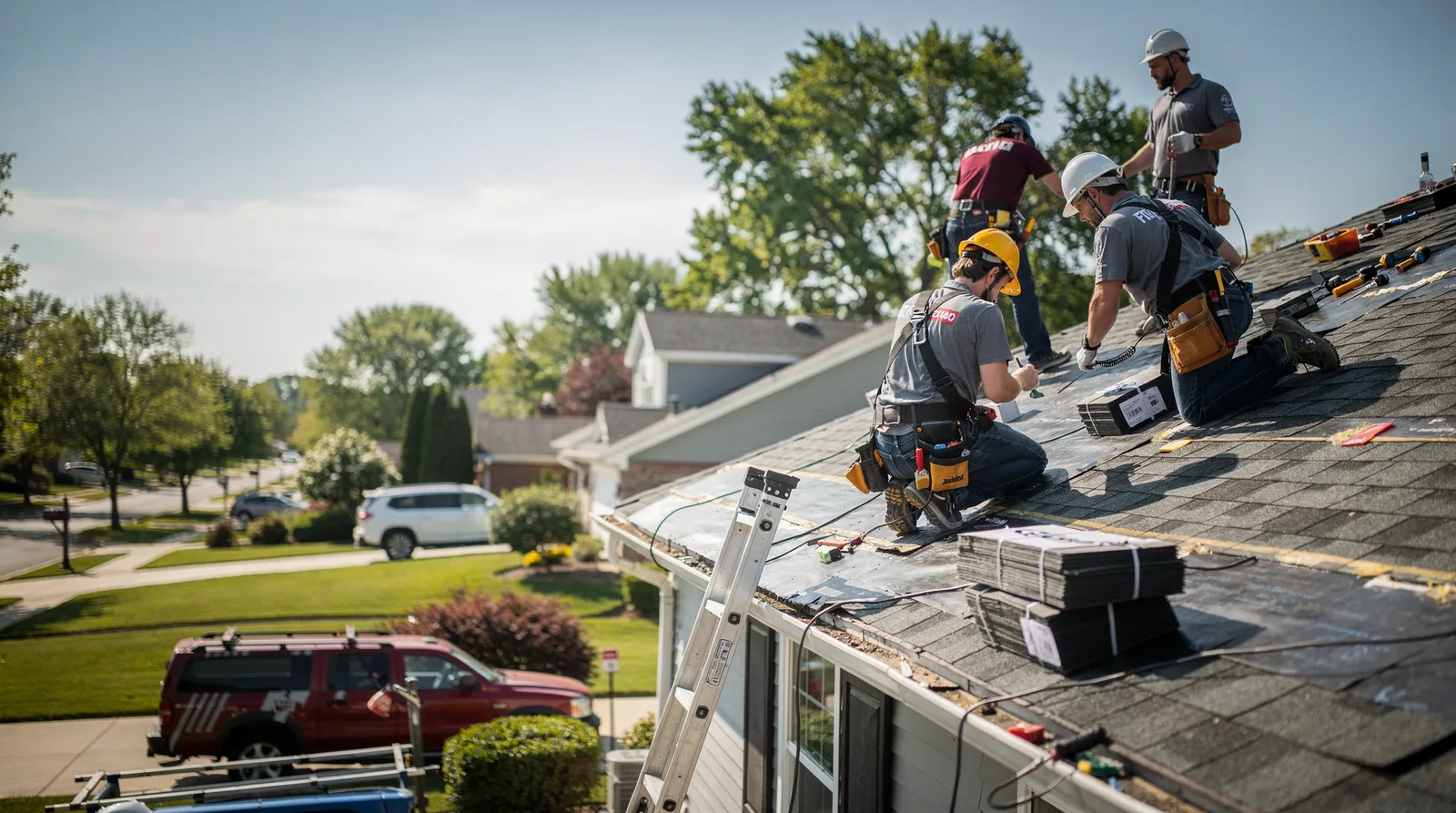Roof Repair in Plymouth, IL around you